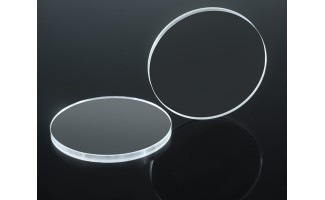 Dia 40.0mm, Thk 2.0mm, Uncoated, C-cut Sapphire Window